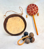 Set of African Percussion Instruments