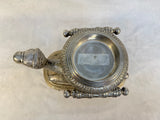Vintage Silver-Plated Camel Figurine Candle Holder
