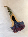 Glazed Stoneware Wall Pocket by Thorncreek Originals
