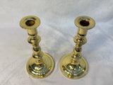 Pair of Baldwin 9 Inch Brass Candlesticks