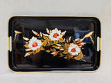 Toyo Japan Black Lacquer Serving Trays