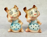 Ceramic Kitten Salt and Pepper Shakers