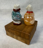 Whimsical Dutch Boy and Girl Salt & Pepper Shakers