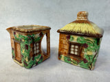 Postwar Japan Cottage Sugar and Creamer