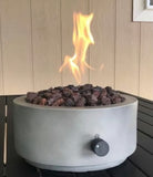 Project 62 Pipestone Outdoor Gas Tabletop Fire Bowl - Brand New