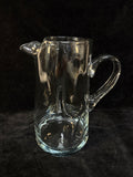 Hand-Blown Glass Pitcher