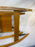 Vintage Teetertot Toddler Ricking Chair by Delphos Bending Co.