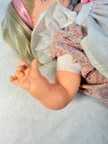 Vintage Wicker Doll Stroller with Madame Alexander Doll