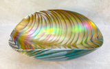 Yalos Murano Glass Iridescent Bowl 20"
