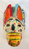 Colorful Guatemalan Jaguar Mask