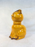 Large Butterscotch Cat Cookie Jar