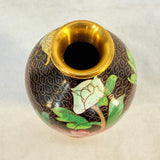 Zi Jin Cheng Chinese Cloisonné Vase