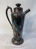 Meridan/International Silver Art Deco Silver Plate Shaker Pitcher