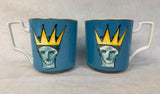 Il Viaggio di Nettuno Coffee Cups - Set of 2