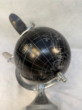Art Deco Style World Globe with Airplane