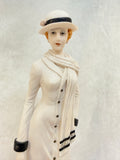 Edwardian Lady Porcelain Figurine