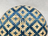 Set of 2 Hand-Woven Baskets