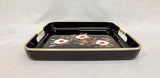 Toyo Japan Black Lacquer Serving Trays