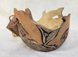 Dancing Waters Pottery Bowl by Wanda J. Furgeson