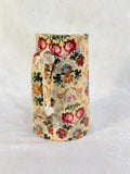 English Staffordshire Chintz Print Pitcher