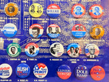 Presidential Campaign Buttons 1896 - 1996