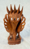 Hand-Carved Garuda Wood Statue