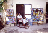 Folk Art Bust by Haitian Artist Louisiane Saint Fleurent