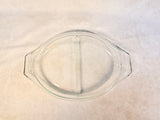 Pyrex 110 1.5 Quart Divided Dish Dandelion Duet