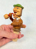 Set of 3 Vintage Mechanical Novelty Wine Stoppers