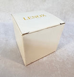 Lenox Summer Delight Art Glass Peach - Brand New!