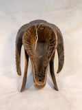 African Tribal Rams's Head Mask