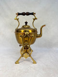 Edwardian Brass Spirit Kettle