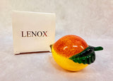 Lenox Summer Delight Art Glass Peach - Brand New!