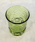 Anchor Hocking Heritage Hill Avocado Green Juice Glasses - Set of 3