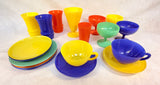 Hazel Atlas Fired in Colors Glassware