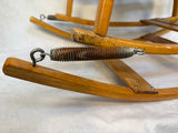 Vintage Teetertot Toddler Ricking Chair by Delphos Bending Co.