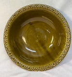 McCoy 7516 Green Turkey Pitcher and Washbowl Set