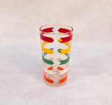 Anchor Hocking Striped Tumblers - Set of 4
