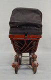 Victorian Baby Doll Rattan Carriage