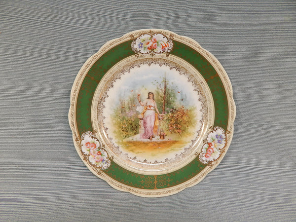 Antique Imperial Crown China Plate