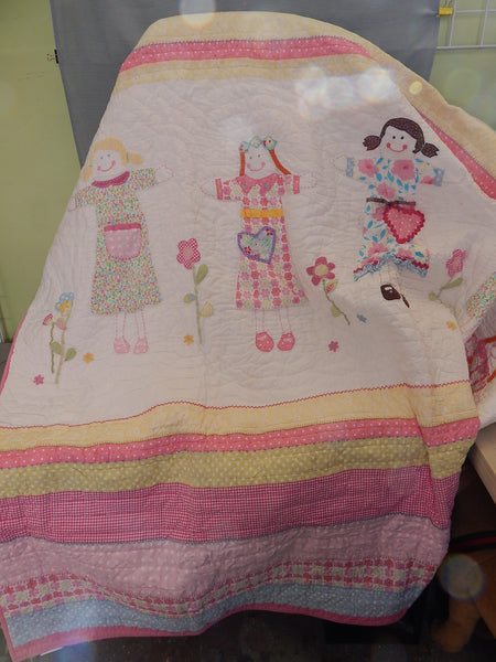 Pottery Barn Kids "Doll" Bedding Set