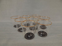Set of 8 West Elm Double Old Fashioned Glasses - Like New Condition