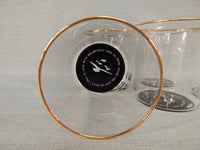 Set of 8 West Elm Double Old Fashioned Glasses - Like New Condition