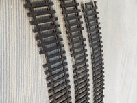 Tyco HO Scale Tru-Steel 18" Radius 10" Curved Model Train Track - Lot of 20