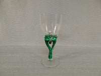 Jozefina Krosno Green-stemmed Wine Glasses - Set of 3