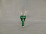 Jozefina Krosno Green-stemmed Wine Glasses - Set of 3