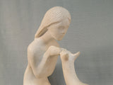 Woman with Fawn Marc LaPointe Sculpture