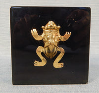 Pre-Columbian Gold Frog Paperweight