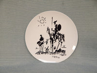 Picasso's Don Quixote Plate by XLArt