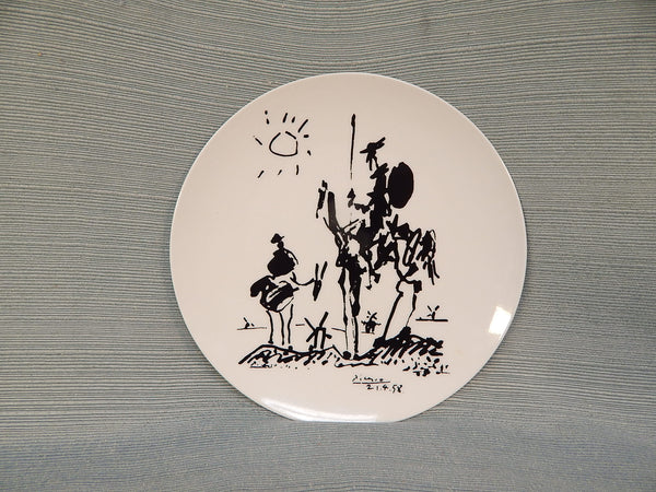 Picasso's Don Quixote Plate by XLArt